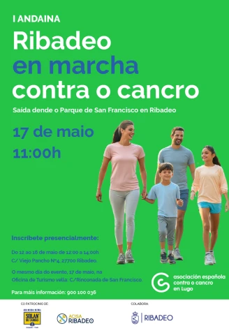 Cartel I Andaina contra o Cancro