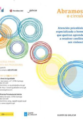 El programa Abramos o Círculo ha prestado ayuda a más de mil hombres con problemas de control de la violencia
