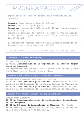 Programa I