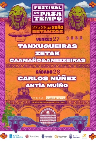 Cartel Festival do Pasatempo Betanzos