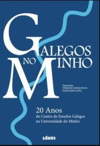 Cartel conmemorativo dos 20 anos do Centro de Estudos Galegos na Universidade do Minho