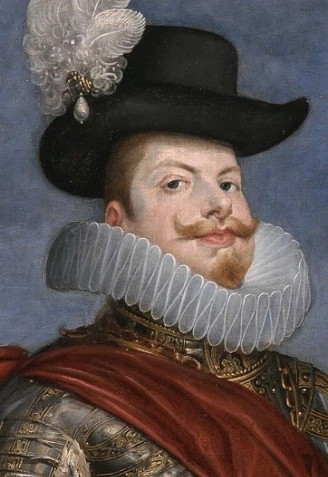 El rey Felipe III de España luce la Perla «Peregrina» prendida del sombrero
