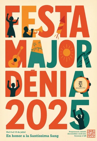 Cartel Festa Major Dénia 2025