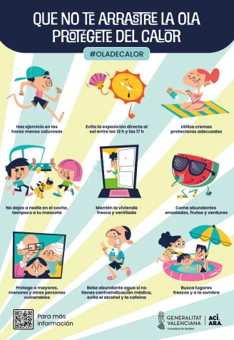 Recomendaciones ante las altas temperaturas