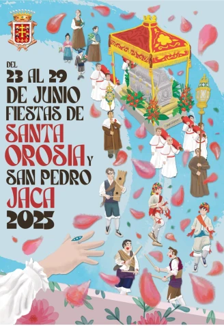Cartel Fiestas de Jaca 2025