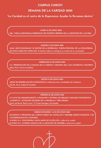 Programa Semana de la Caridad 2025