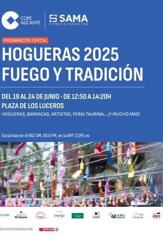 Cartel Hogueras - COPE Alicante