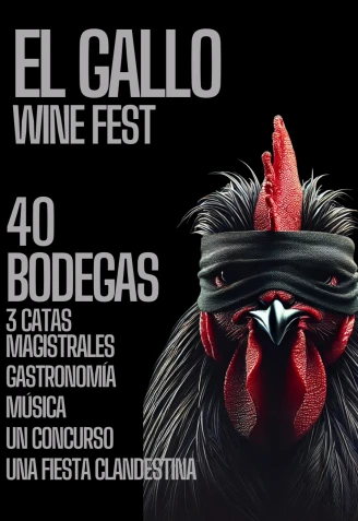 Cartel de El Gallo Wine Fest 2025