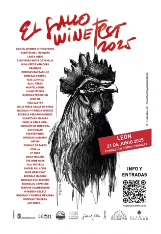 Cartel de El Gallo Wine Fest 2025