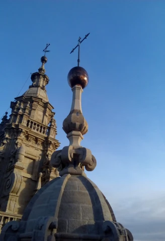 Chago Martínez encargouse da restauración de distintos elementos de ferro na Catedral de Santiago