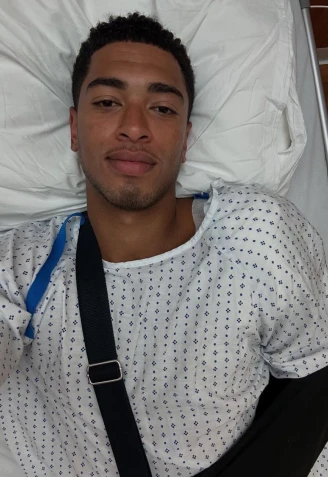 Jude Bellingham tras ser operado del hombro izquierdo