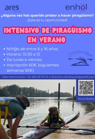 Anímate a practicar piragüismo