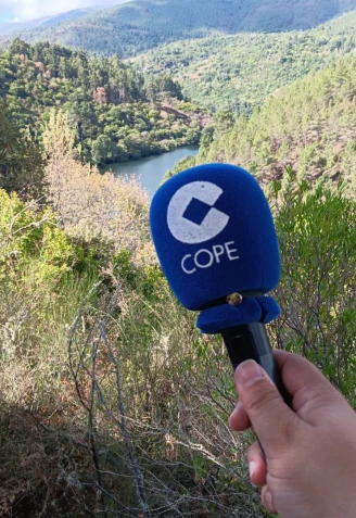Paisaje verde de Quiroga (Lugo)