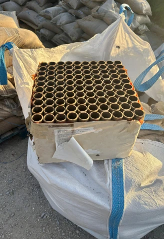 Carcasas depositadas en La Alameda desde hace casi un mes