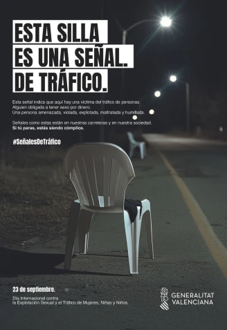 Campaña , bajo el título 'Señales de tráfico'.GVA
