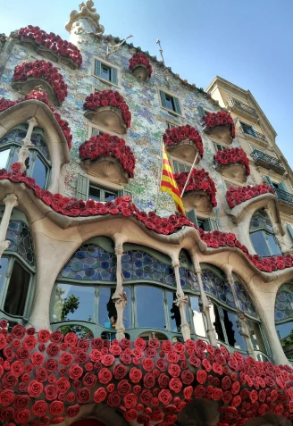 Fachada de la casa Batlló en Sant Jordi