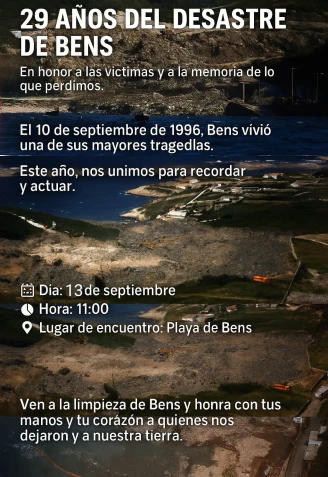 Limpieza en Bens este domingo