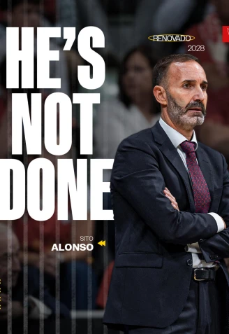 Sito Alonso 'Eterno' en UCAM CB