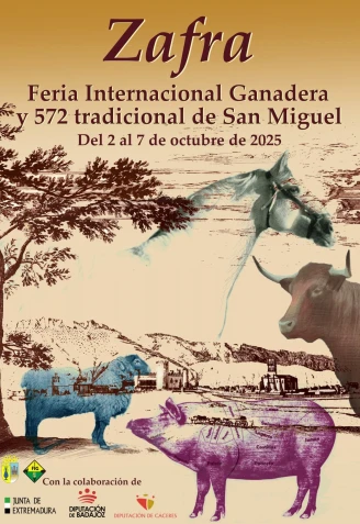 Cartel de la Feria de Zafra
