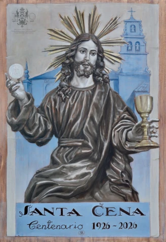 Cartel del Centenario Santa Cena (Juan Díaz Losada)