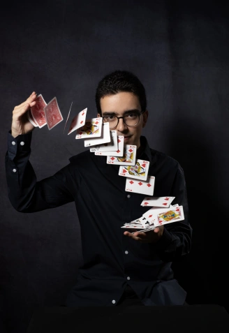 El ilusionista gallego Nacho Samena