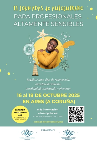 Cartel de las Jornadas que llevan a cabo en Ares