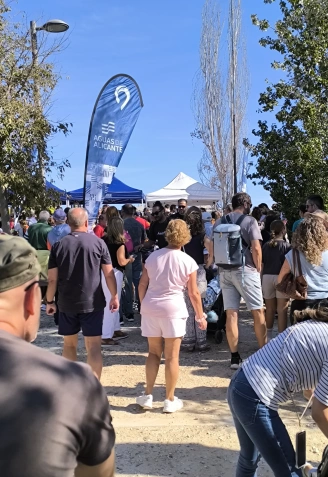 Así lucía el Parque La Marjal durante la jornada de este domingo.