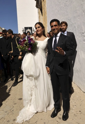 Boda Alberto Herrera y Blanca Llandres el pasado sábado