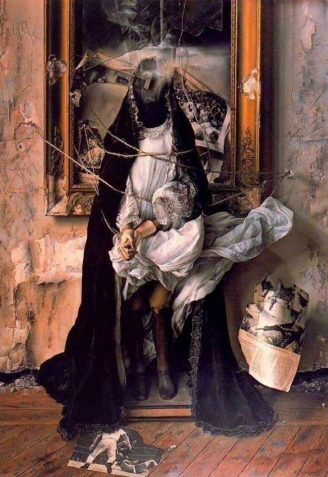La imagen de los tiempos, óleo de Eduardo Naranjo