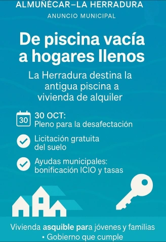 El Ayuntamiento de Almuñécar propone viviendas para jóvenes en primera línea de playa de La Herradura