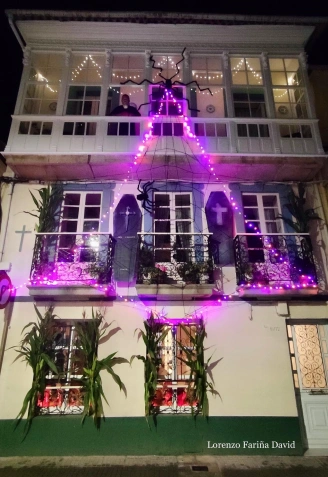 Decoración de la casa de  David Lorenzo en Ares