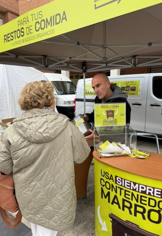 Campaña informativa para el uso del contenedor marrón