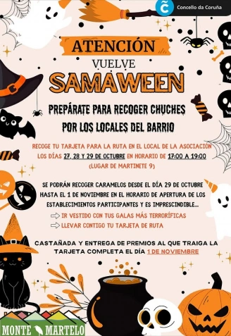 Cartel del Samaween de Monte Martelo