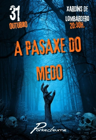 Cartel anunciador de A pasaxe do Medo