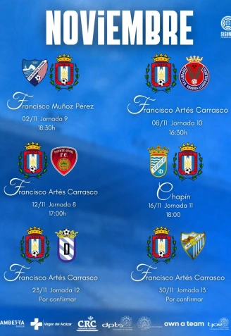 Próximos partidos del CF Lorca Deportiva