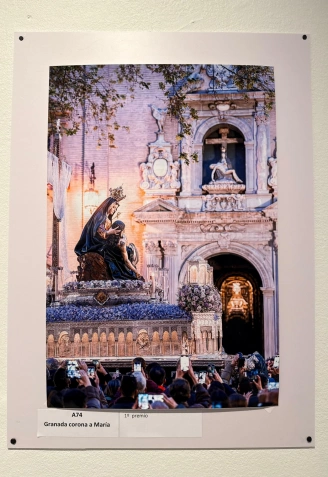 Fotografía que ilustrará el cartel de la Semana Santa de Granada 2026