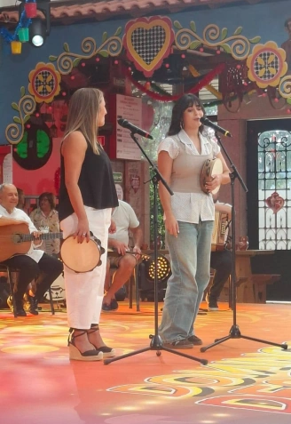 El taller está impartido por Guadalupe Blanco Vázquez, regueifeira