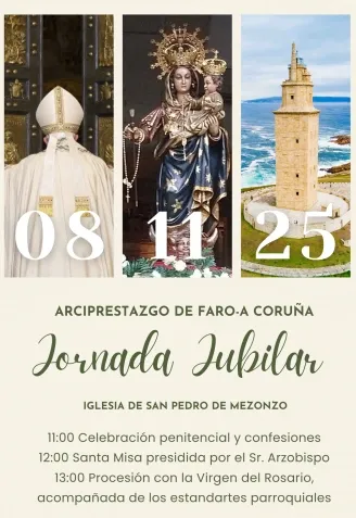 Jornada Jubilar en San Pedro de Mezonzo (A Coruña)