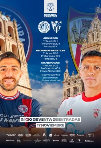 Precios del partido de Copa del Rey, del 4 de diciembre