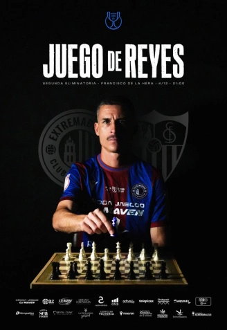 Cartel del partido de Copa del Rey