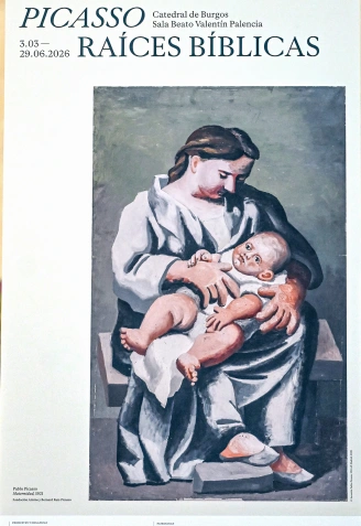 Cartel de la Exposición "Picasso. Raíces bíblicas