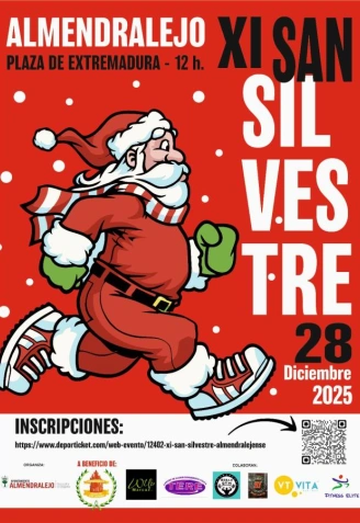 Cartel San Silvestre Almendralejo