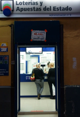 D3AF3W Lottery tickets outlet in Santa Cruz de Tenerife, Canary Islands