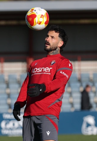 Entrenamiento de Osasuna en Tajonar
