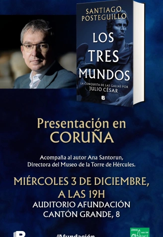 Presentación de Santiago Posteguillo en A Coruña
