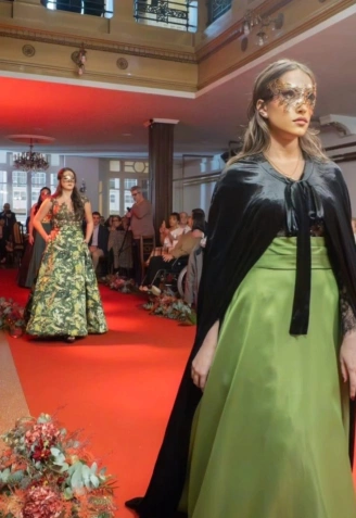 Foto de archivo de uno de los desfiles celebrados en el Casino Ferrolano