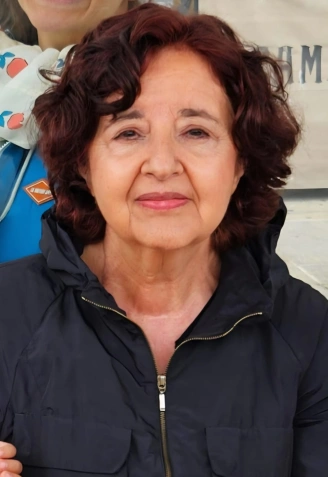 María es voluntaria de la ONCE en A Coruña