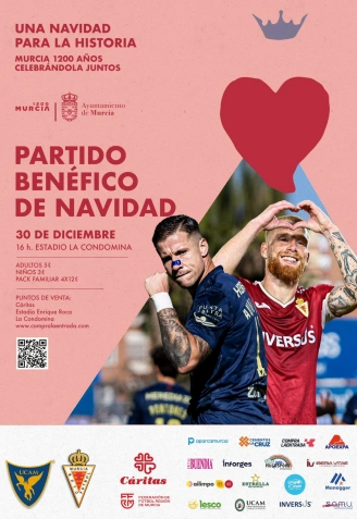 Cartel del partido amistoso