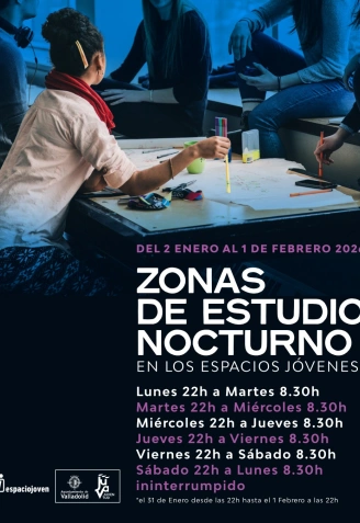 Horarios de las Salas de Estudio