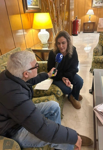 Reportaje en el gimnasio